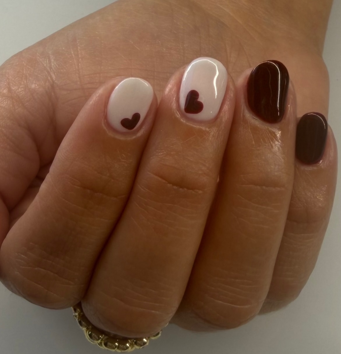 Chany Nail Artist heart manicure